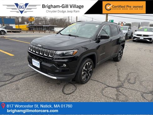 Certified 2022 Jeep Compass Limited image 1