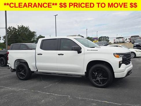 New 2026 Chevrolet Silverado 1500 Custom w/ Turbomax Blackout Package RWD image 2
