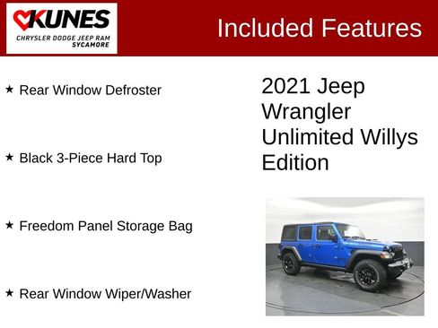 Used 2021 Jeep Wrangler Unlimited Sport AWD/4WD image 3