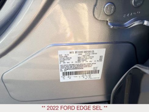 Used 2022 Ford Edge SEL w/ Convenience Package image 24