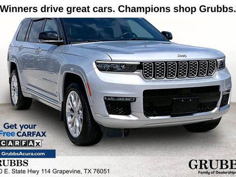 Used 2021 Jeep Grand Cherokee L Summit w/ Advanced Protech Group IV AWD/4WD image 1