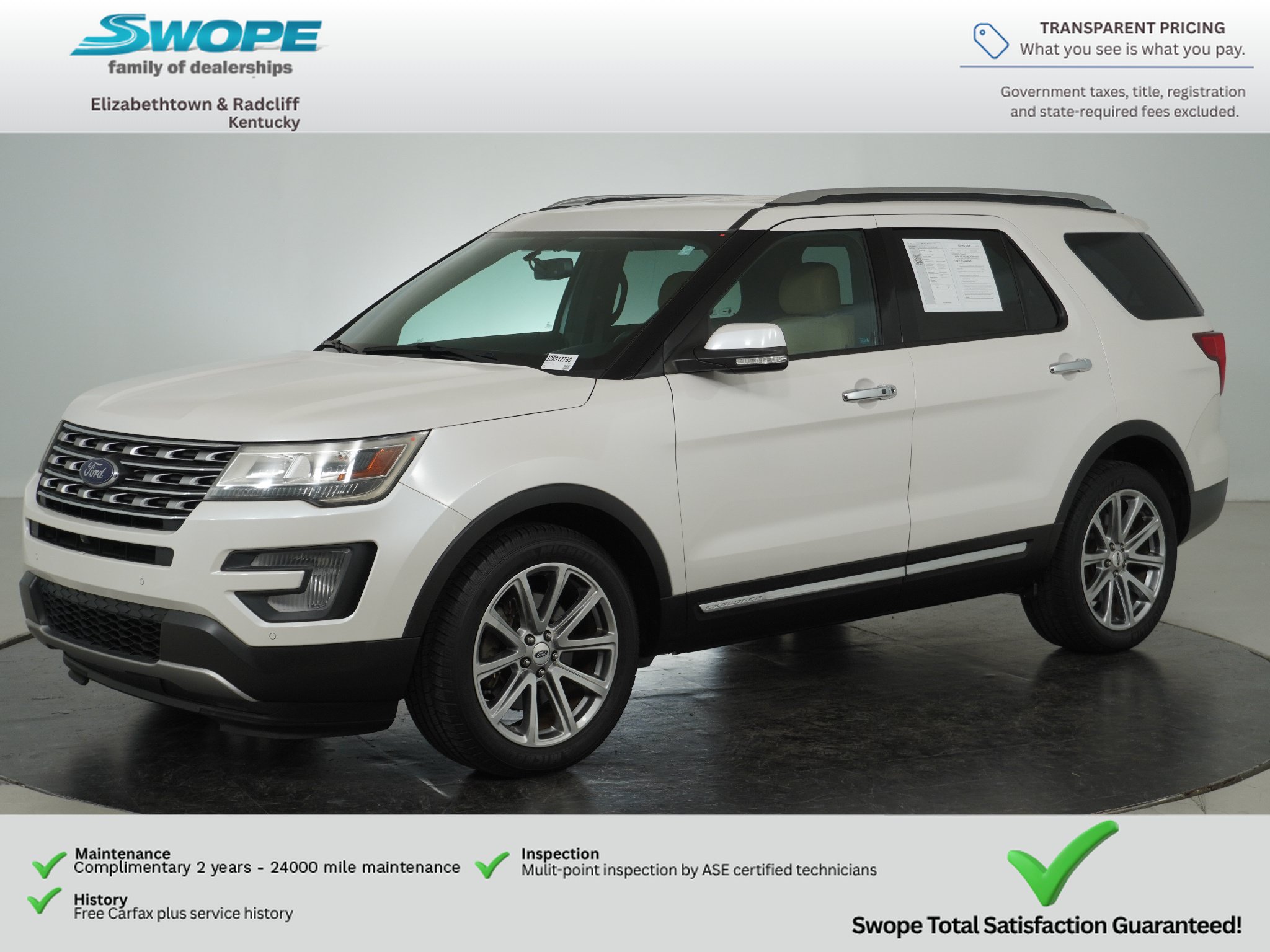 Used 2017 Ford Explorer Limited FWD image 7