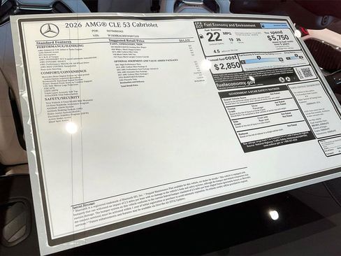 New 2026 Mercedes-Benz CLE 53 AMG 4MATIC Cabriolet image 11