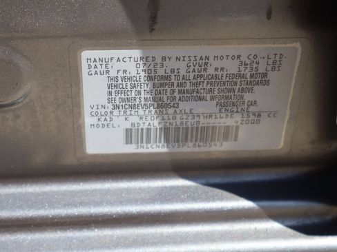 Used 2023 Nissan Versa SV FWD image 27