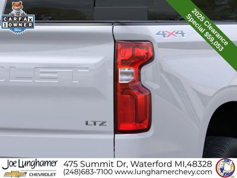 New 2025 Chevrolet Silverado 1500 LTZ w/ Technology Package image 13