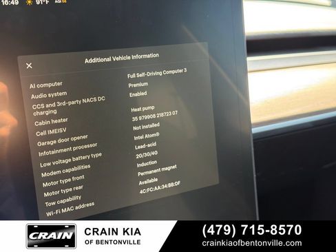 Used 2021 Tesla Model Y Performance AWD/4WD image 14