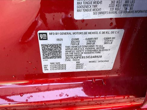 Certified 2025 GMC Sierra 1500 AT4X image 35