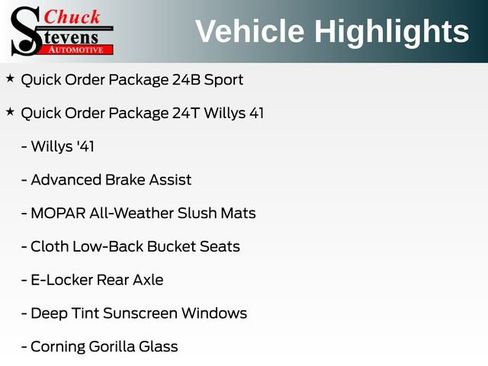 New 2026 Jeep Gladiator Willys AWD/4WD image 10