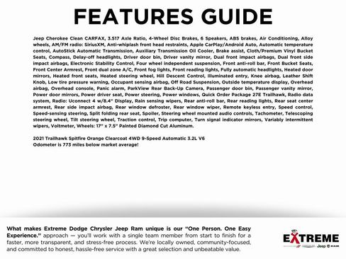 Used 2021 Jeep Cherokee Trailhawk image 2