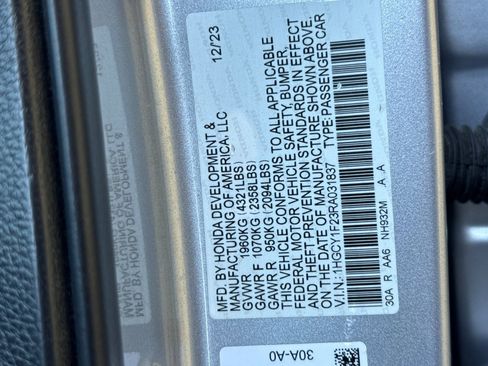 Used 2024 Honda Accord LX image 18