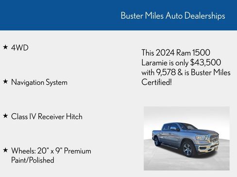 Used 2024 RAM 1500 Laramie image 6