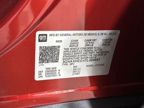 New 2026 Chevrolet Equinox LT w/ Midnight Edition FWD image 35