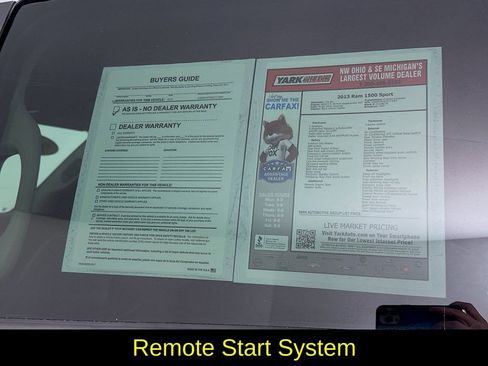 Used 2013 RAM 1500 Sport w/ Sport Premium Group image 13