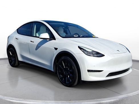 Used 2021 Tesla Model Y Long Range AWD/4WD image 1