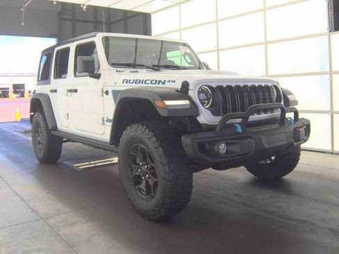 Used 2023 Jeep Wrangler Unlimited Rubicon 4xe AWD/4WD image 3