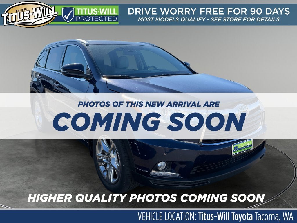 Used 2016 Toyota Highlander Limited w/ Driver Technology Package AWD/4WD image 1
