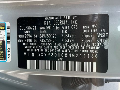 Used 2022 Kia Telluride EX w/ EX Premium Package AWD/4WD image 30