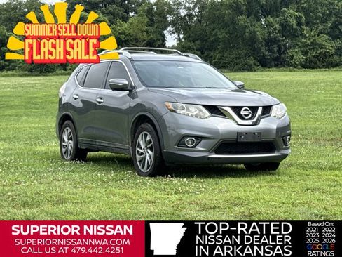 Used 2015 Nissan Rogue SL w/ SL Premium Package AWD/4WD image 1
