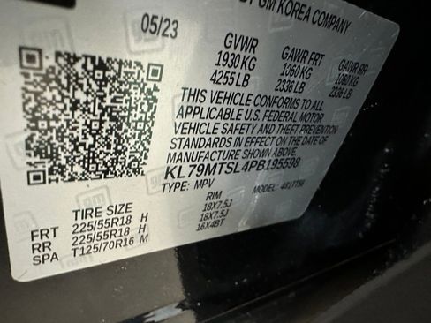 Certified 2023 Chevrolet TrailBlazer RS image 37