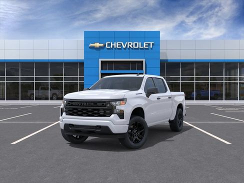 New 2026 Chevrolet Silverado 1500 Custom w/ LPO, Dark Essentials Package RWD image 8