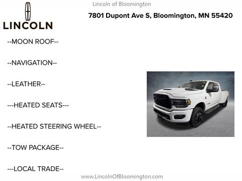 Used 2023 RAM 3500 Limited AWD/4WD image 5