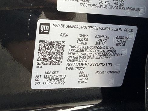 New 2026 GMC Sierra 1500 AT4X AWD/4WD image 27