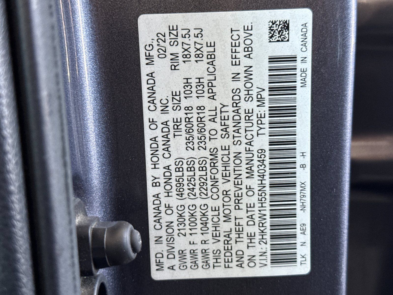 Used 2022 Honda CR-V EX image 28