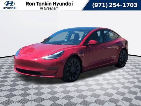 Used 2023 Tesla Model 3 Performance AWD/4WD image 1