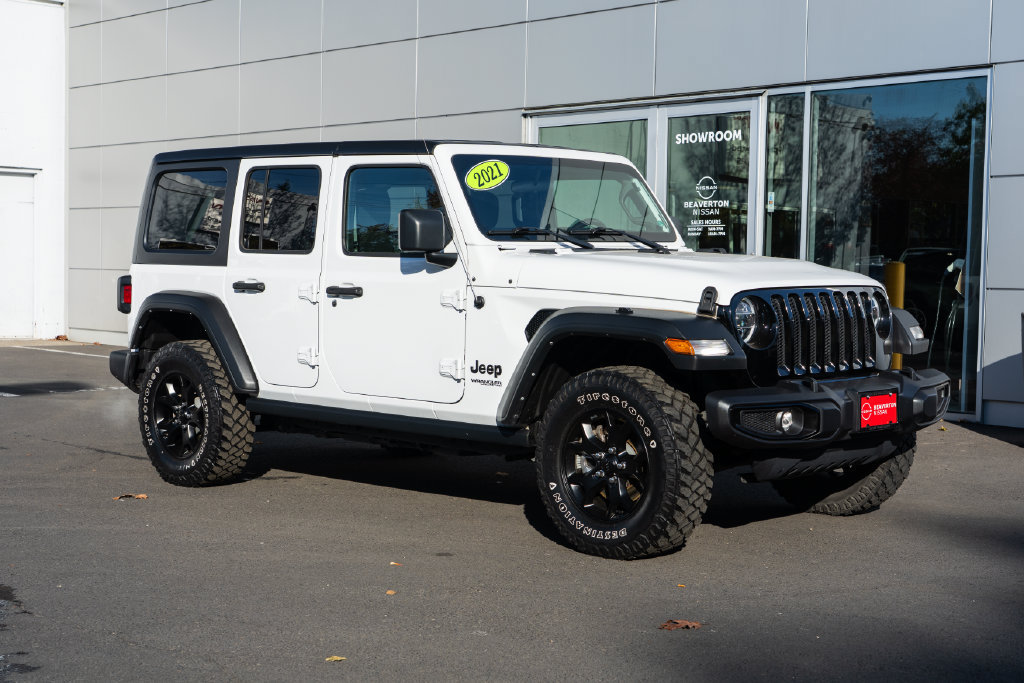 Used 2021 Jeep Wrangler Unlimited Sport AWD/4WD image 1