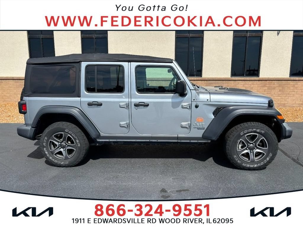 Used 2018 Jeep Wrangler Unlimited Sport S AWD/4WD image 1