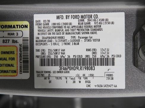 Used 2020 Ford Fusion SE image 23