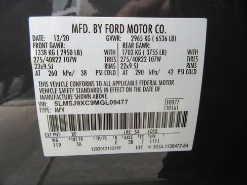 Used 2021 Lincoln Aviator Black Label w/ Dynamic Handling Package AWD/4WD image 57
