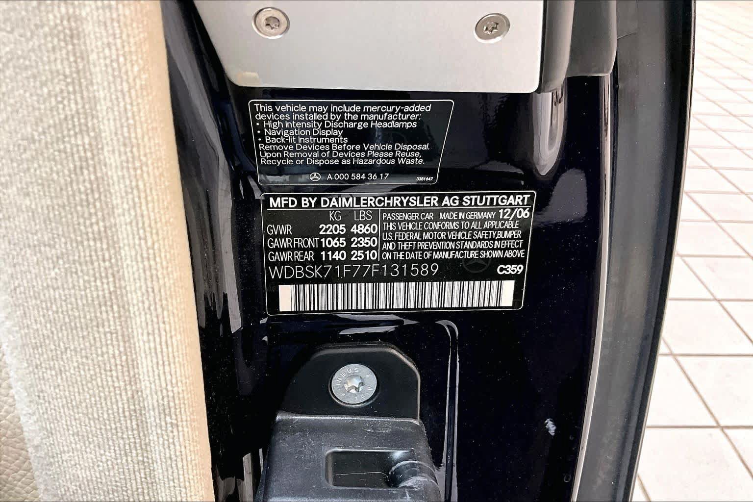 Used 2007 Mercedes-Benz SL 550 image 31