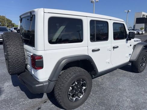 Used 2021 Jeep Wrangler Unlimited Rubicon 4xe w/ Steel Bumper Group image 4