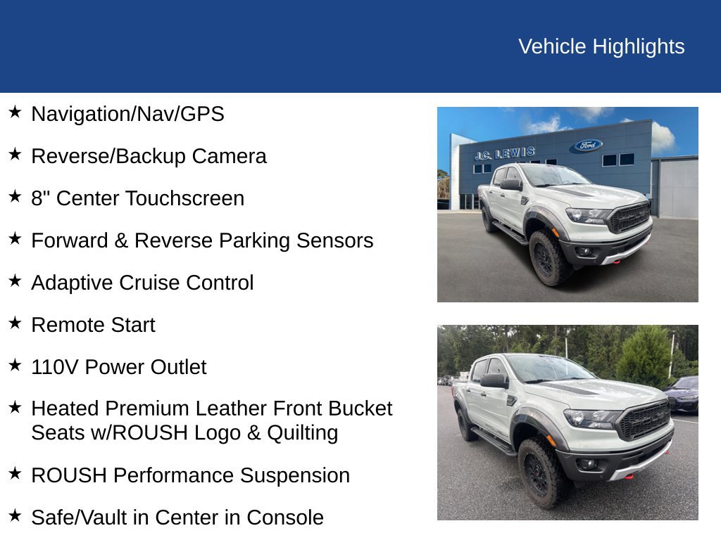 Used 2022 Ford Ranger XLT w/ Equipment Group 302A High AWD/4WD image 27