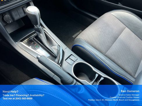 Used 2017 Toyota Corolla SE w/ Carpet Mat Package (TMS) FWD image 39