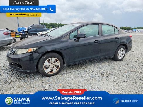 Used 2013 Honda Civic LX image 1