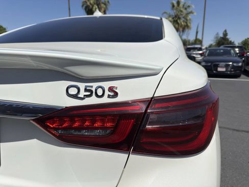 Used 2018 INFINITI Q50 Red Sport 400 w/ Sensory Package (Sport) RWD image 25