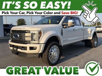 Used 2019 Ford F450 Platinum w/ Platinum Ultimate Package