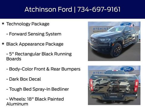 Certified 2021 Ford Ranger Lariat w/ Equipment Group 501A High AWD/4WD image 17