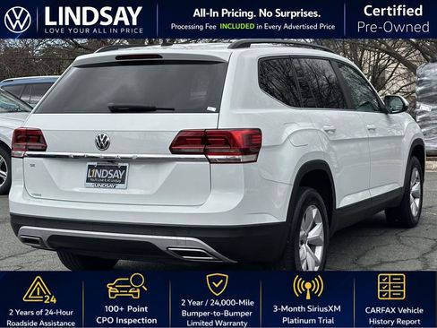 Certified 2020 Volkswagen Atlas SE image 8
