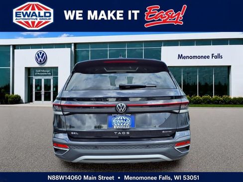 Used 2025 Volkswagen Taos SEL w/ Black Wheel Plus Package AWD/4WD image 6