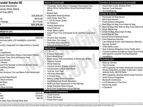 Used 2023 Hyundai Sonata SE FWD image 17