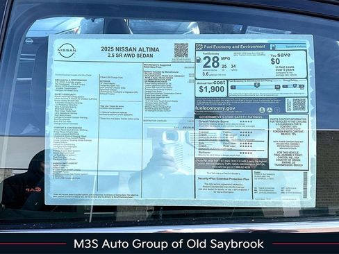 New 2025 Nissan Altima 2.5 SR w/ SR Premium Package image 14