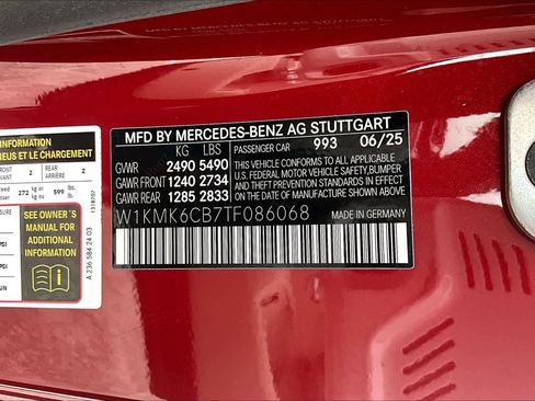 Certified 2026 Mercedes-Benz CLE 53 AMG 4MATIC Cabriolet image 37