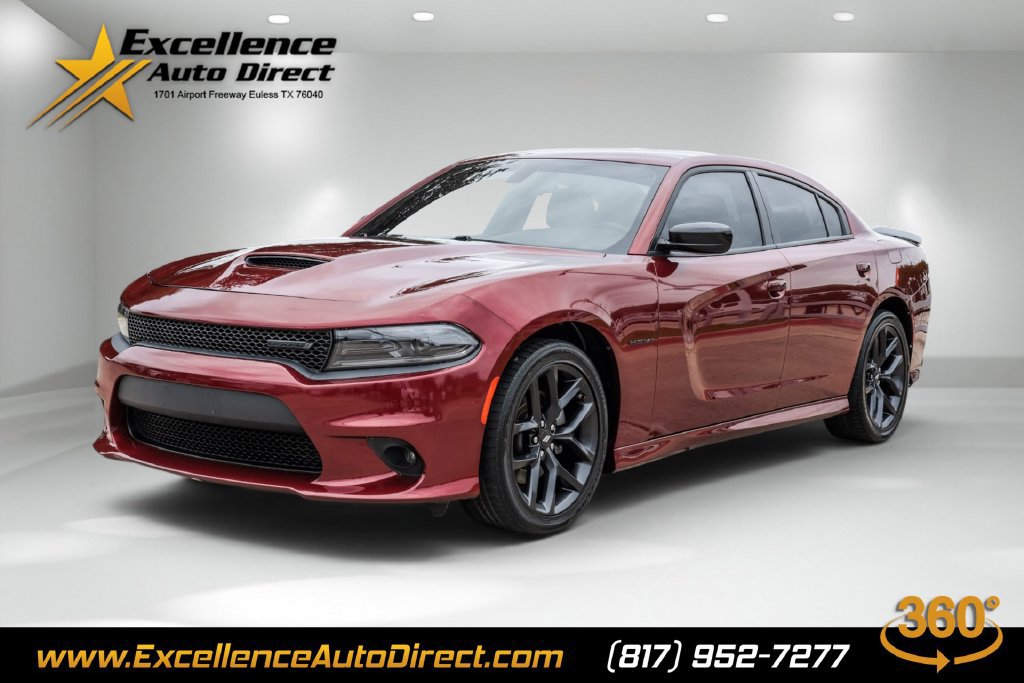 Used 2022 Dodge Charger R/T w/ Blacktop Package RWD image 1
