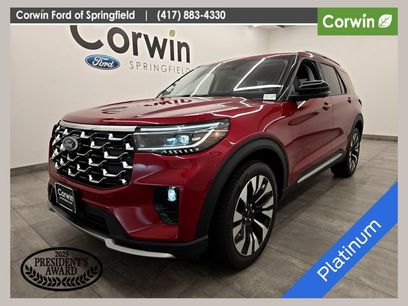 New 2026 Ford Explorer Platinum w/ LUX Leather Package