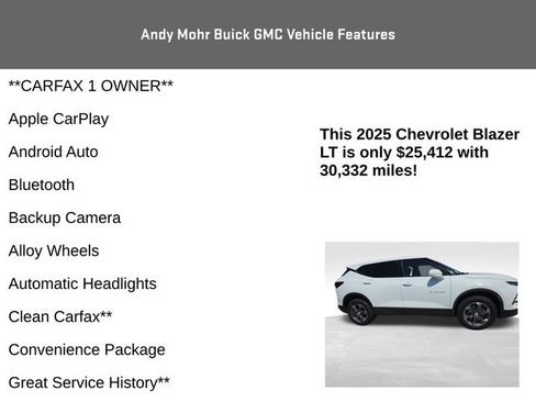 Used 2025 Chevrolet Blazer LT FWD image 4