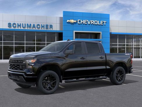 New 2026 Chevrolet Silverado 1500 Custom w/ Turbomax Blackout Package image 2