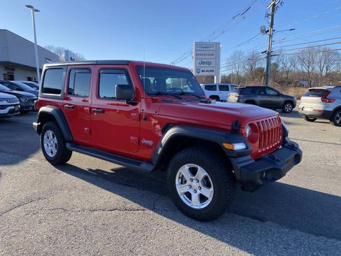 Certified 2021 Jeep Wrangler Unlimited Sport image 1